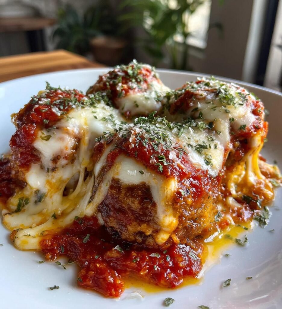 Easy Meatball Casserole Bake