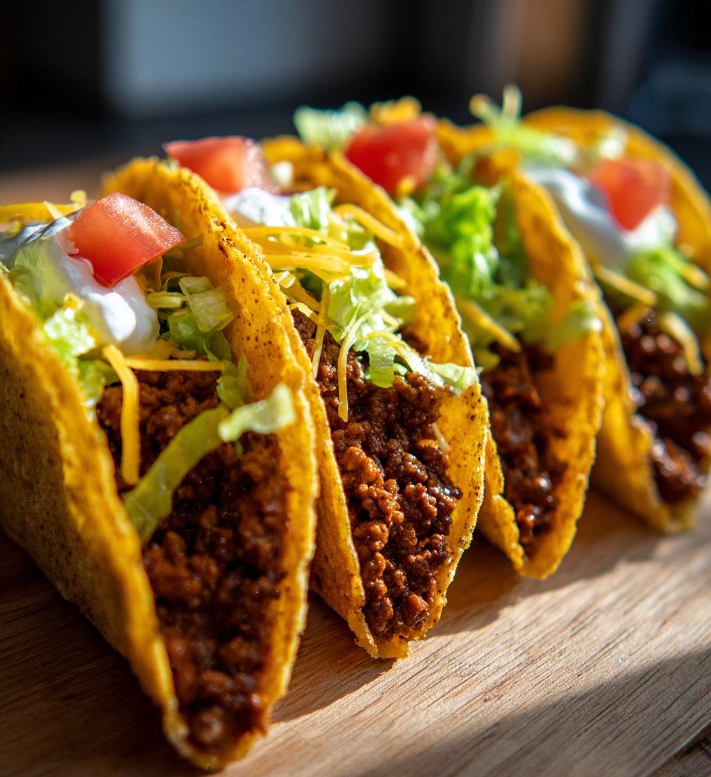 Easy Ground Beef Tacos: Crispy, Delicious, and Quick to Make - step by step
