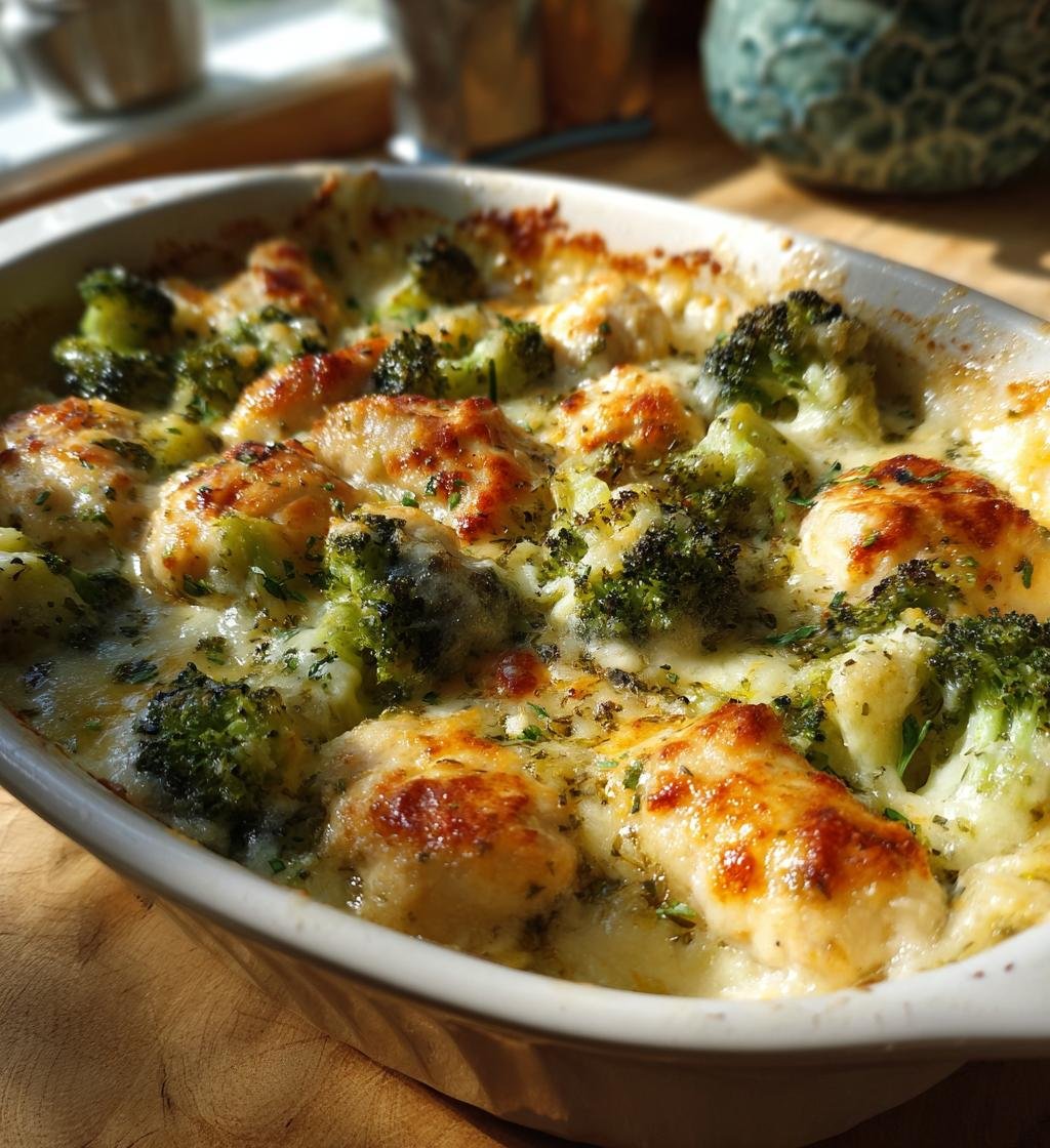 Easy Chicken and Broccoli Bake – Creamy and Delicious One-Dish Meal