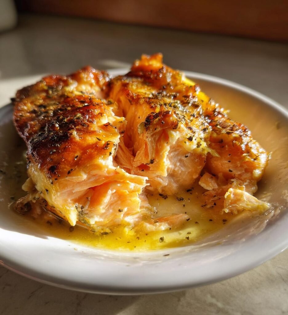creamy lemon butter salmon