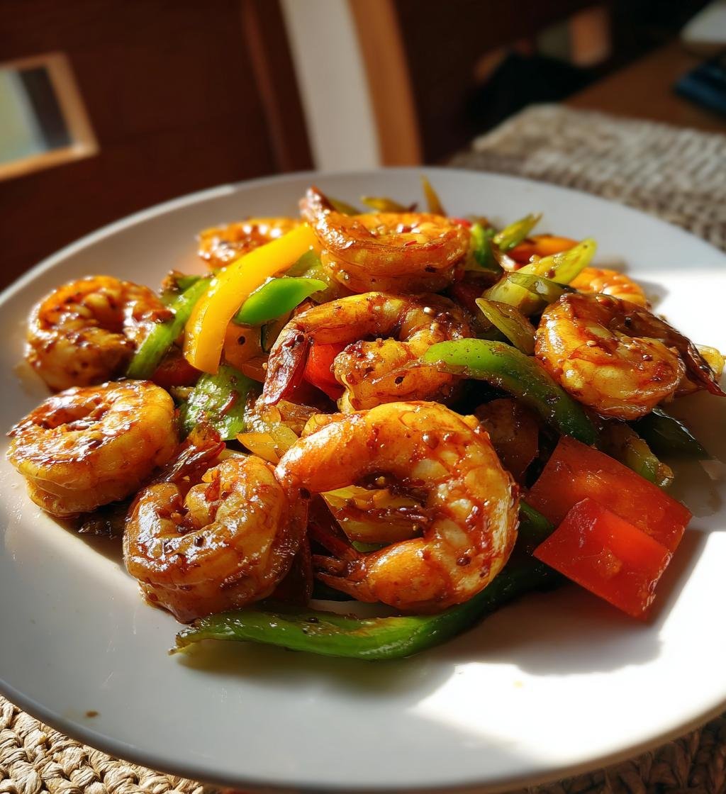 Easy Prawn Stir Fry Recipe - Quick & Delicious Seafood Delight - step by step