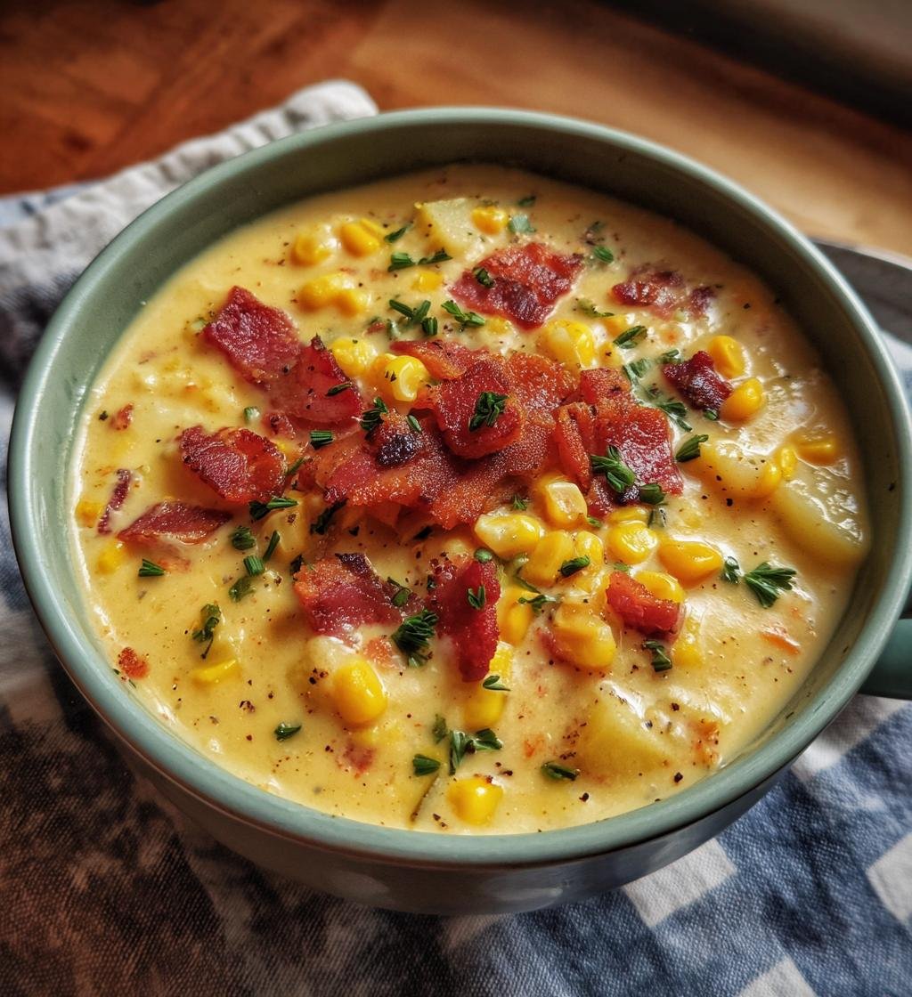 Creamy Corn Chowder Recipe: The Best Homemade Comfort Food - step by step
