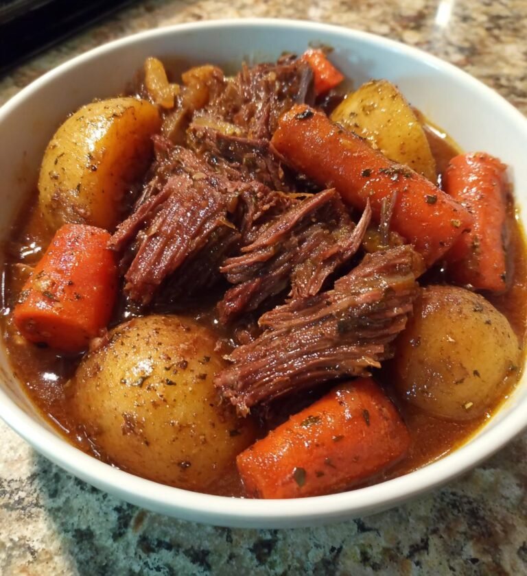 slow cooker pot roast recipe