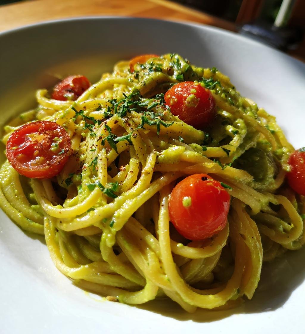 Creamy Avocado Pasta Recipe: Quick and Deliciously Simple Meal - step by step