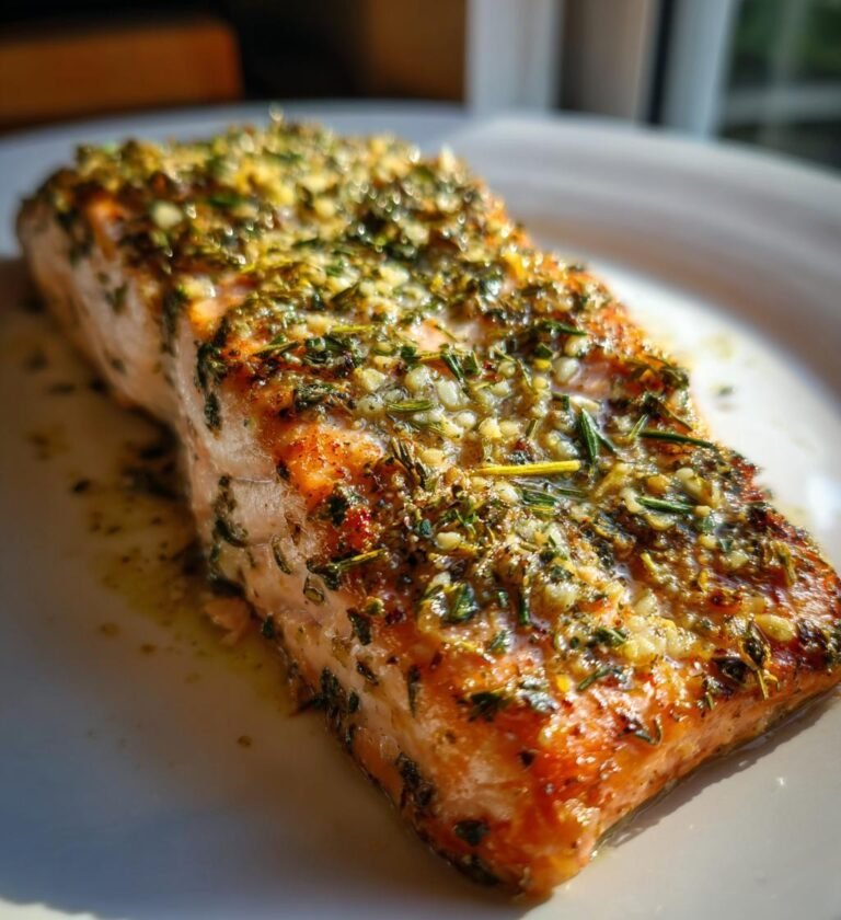 baked lemon herb salmon