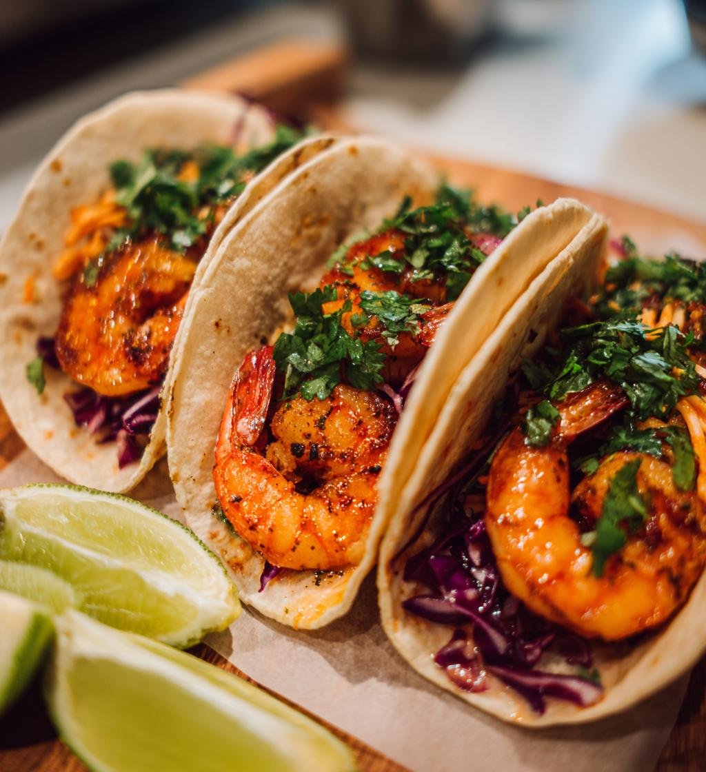 15 Minute Shrimp Tacos Recipe - Quick and Delicious Weeknight Meal - step by step