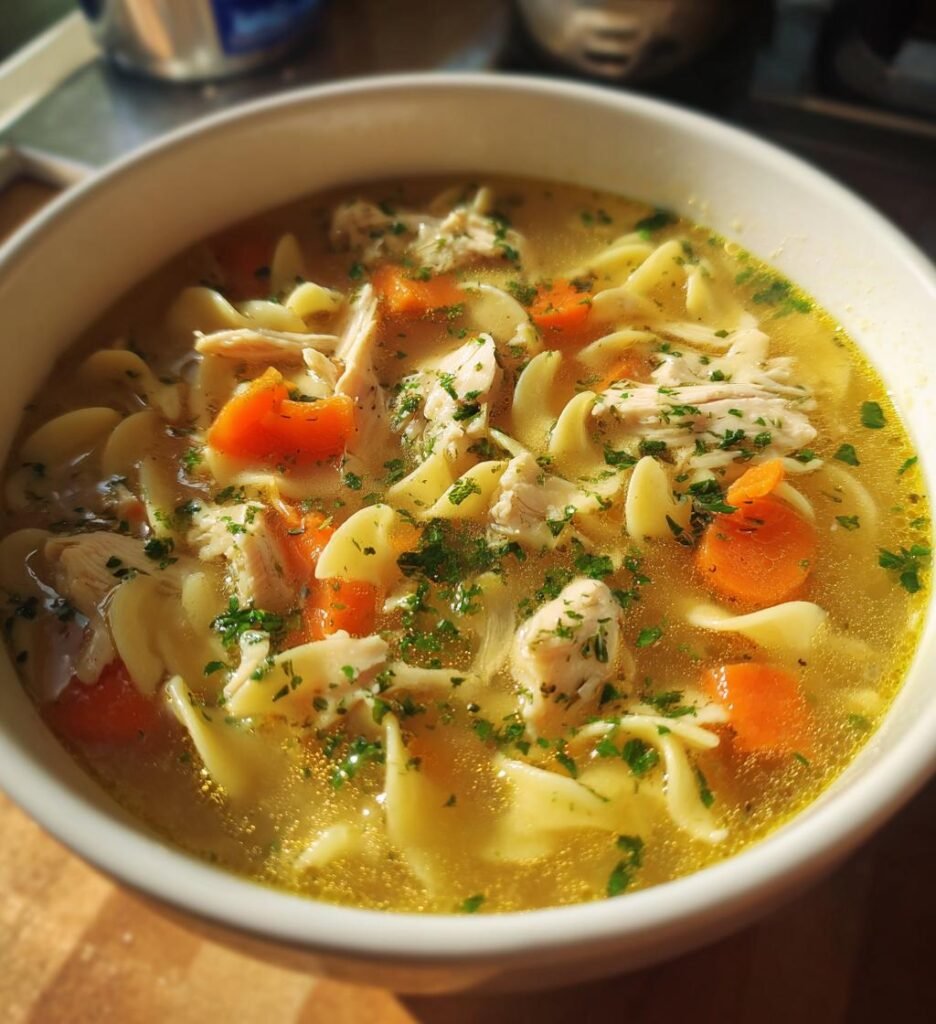 easy chicken noodle soup
