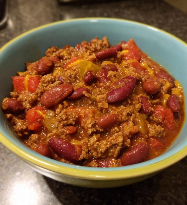 easy beef chili recipe