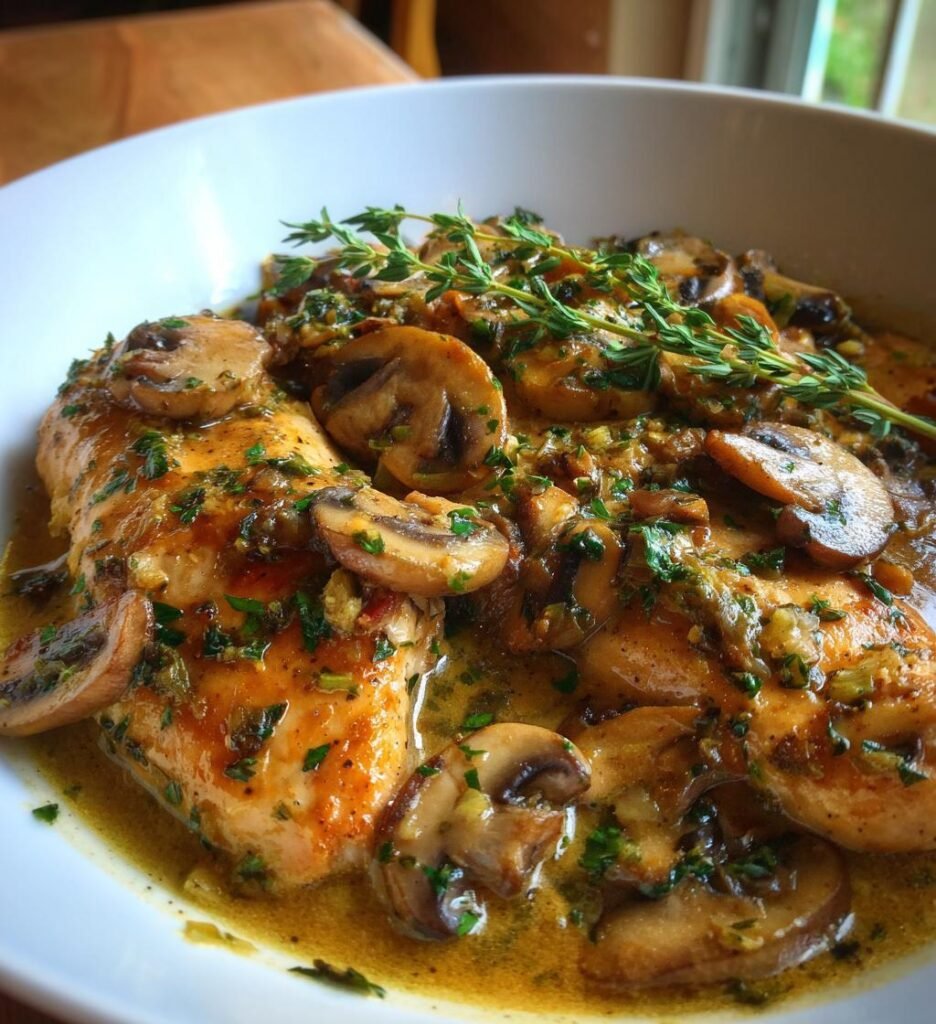 creamy chicken marsala recipe