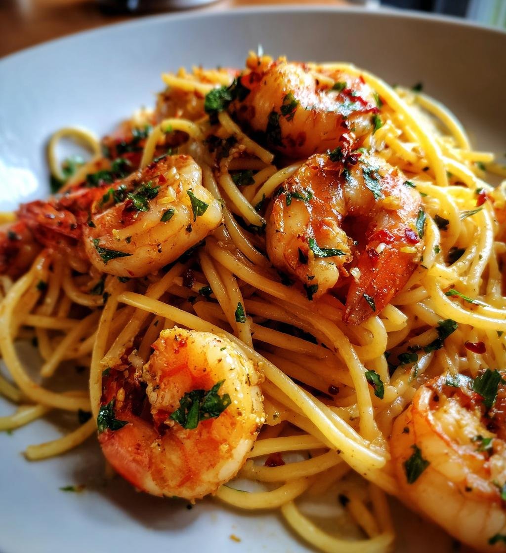 Easy Prawn Pasta Recipe: Quick & Delicious Garlic Pasta Dish