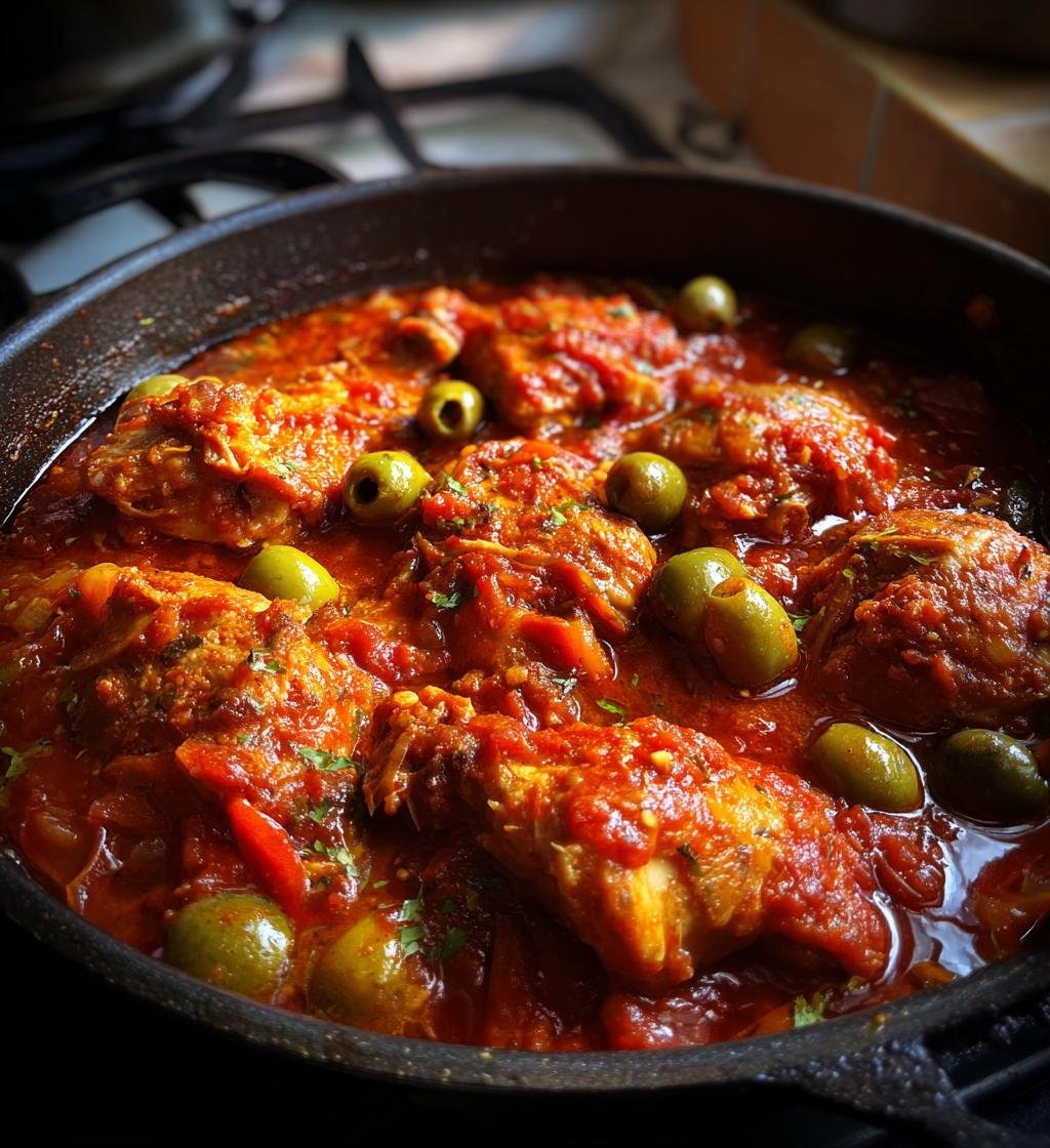 easy chicken cacciatore recipe