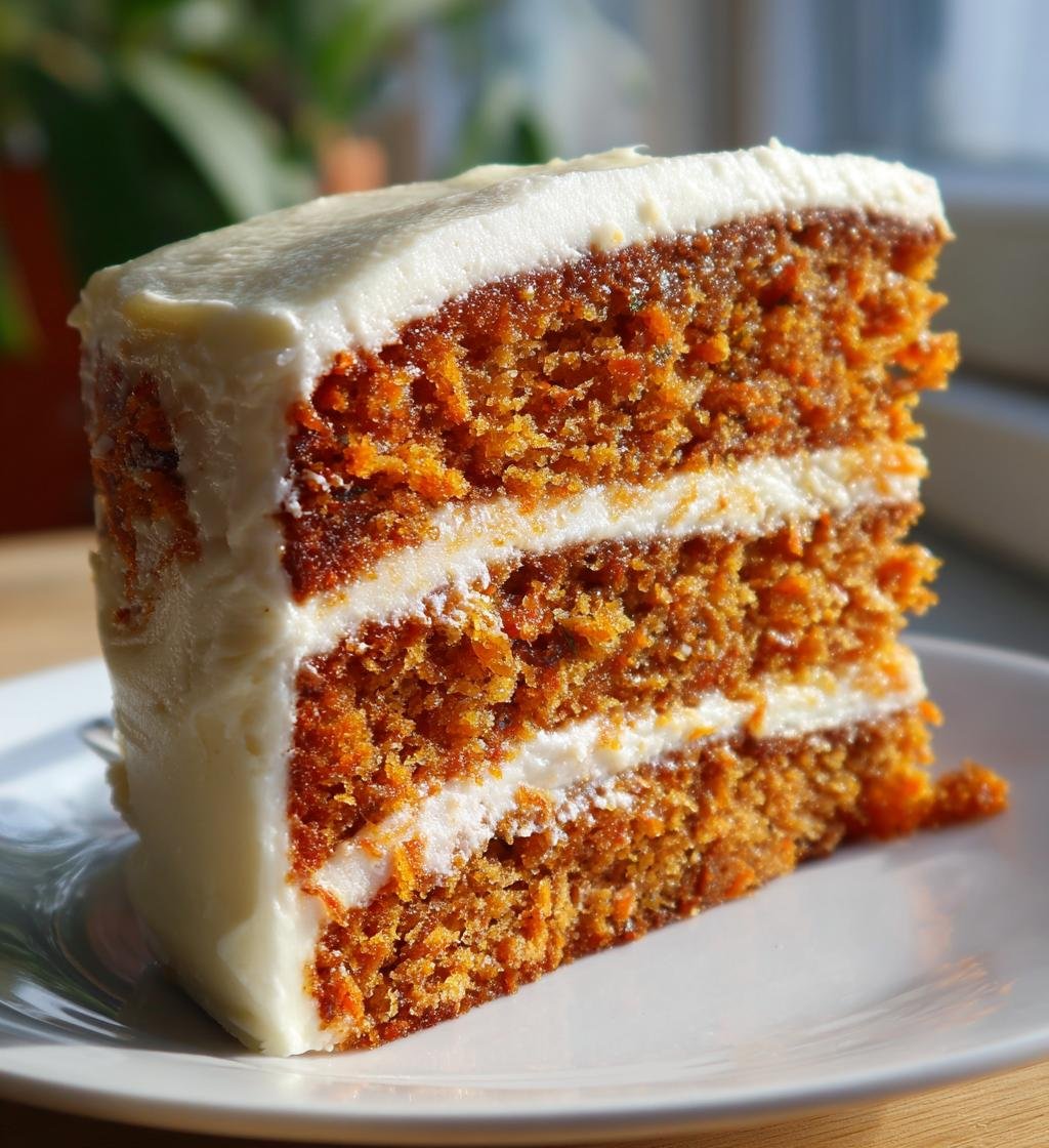 carrot cake recipe with cream cheese frosting