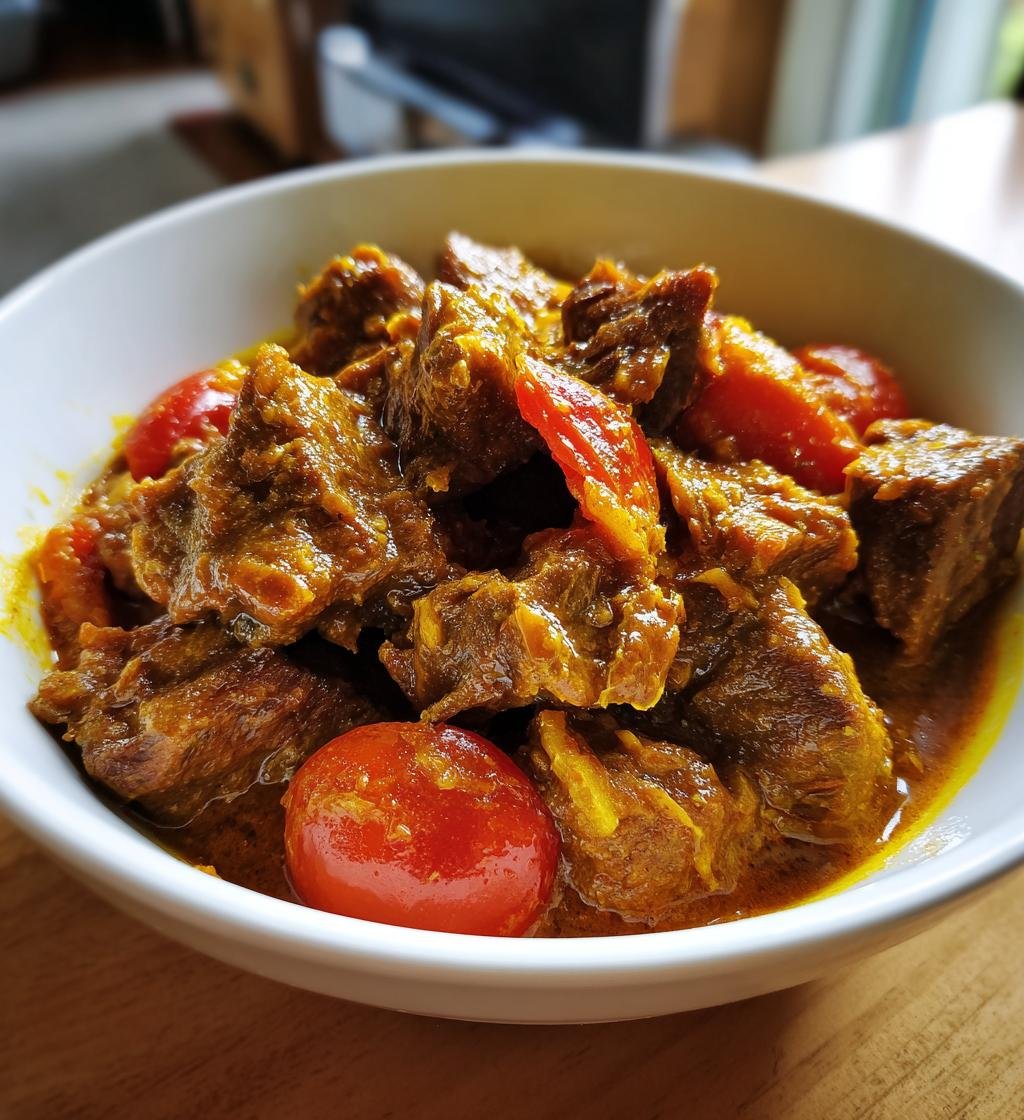 Easy Lamb Curry Recipe - Tender and Flavorful Homemade Dish - step by step