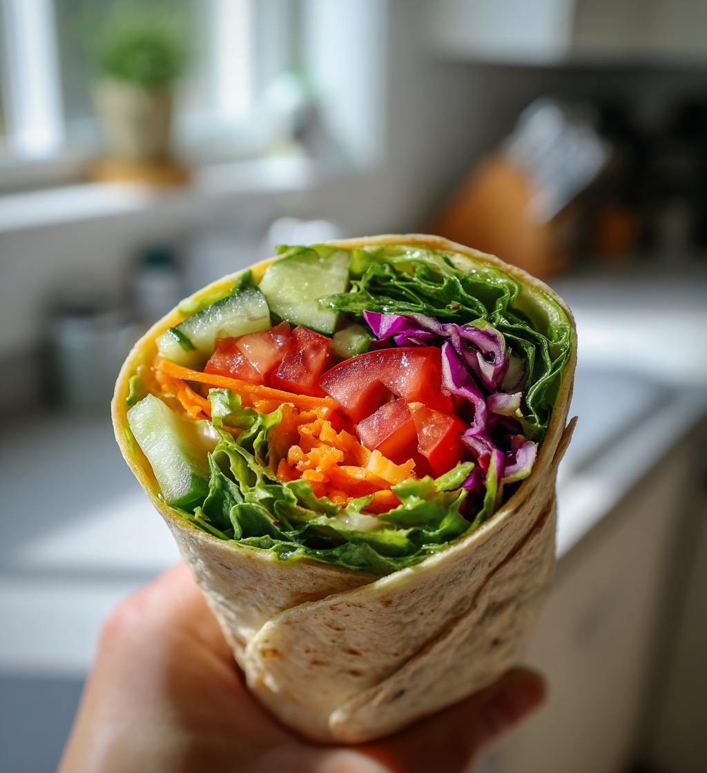 Veggie Wrap Recipe Healthy: Quick and Delicious Homemade Wraps