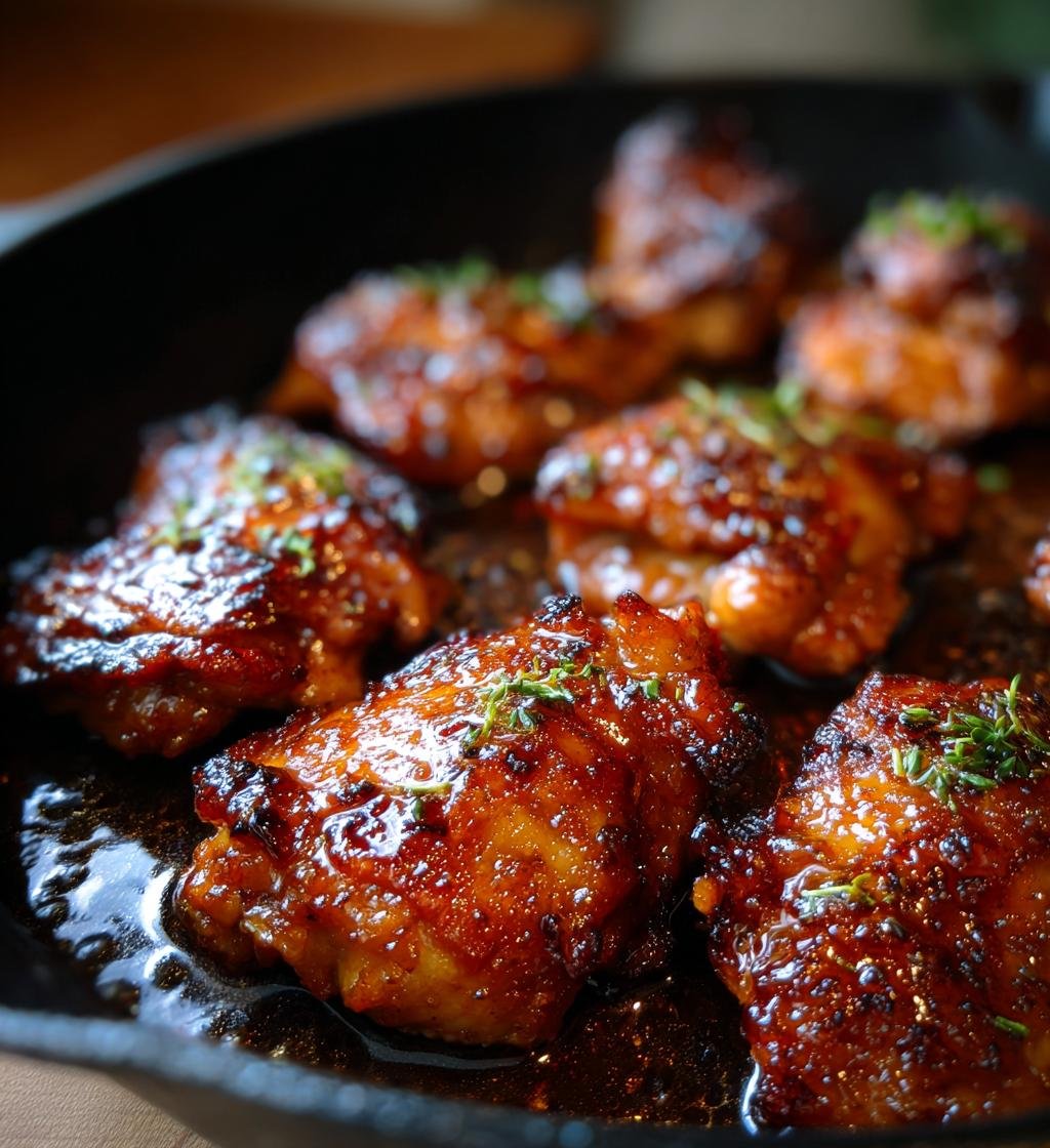 Honey Garlic Chicken Thighs - Juicy and Deliciously Easy Recipe - step by step