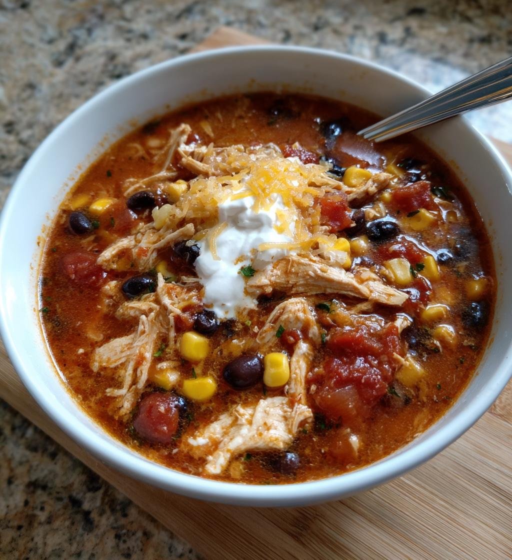 Creamy Chicken Tortilla Soup - Easy and Delicious Comfort Food
