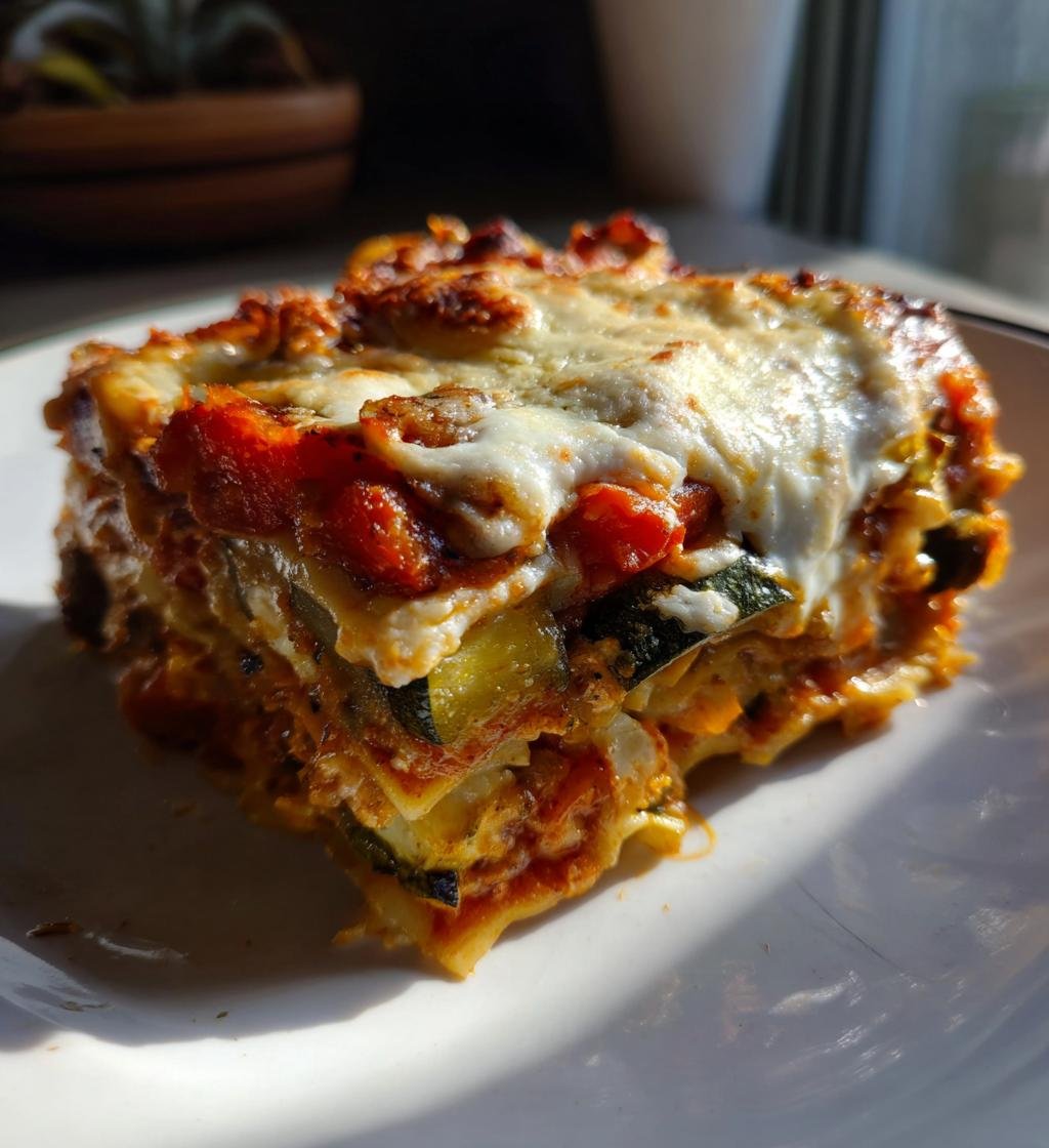 Easy Vegetable Lasagna Recipe - Delicious Layers of Flavor - step by step