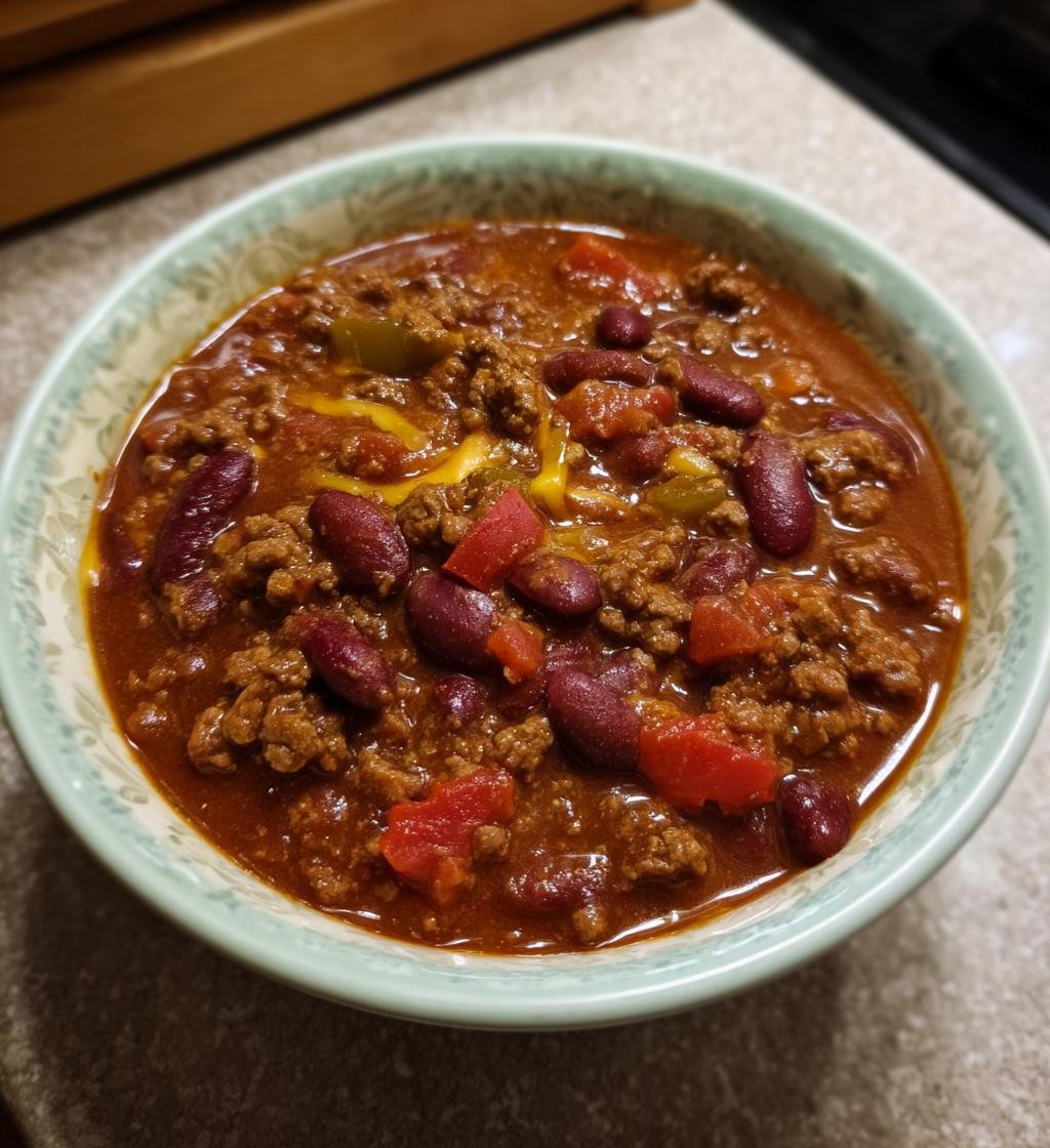 Easy Beef Chili Recipe | Hearty, Spicy & Delicious Comfort Food - step by step