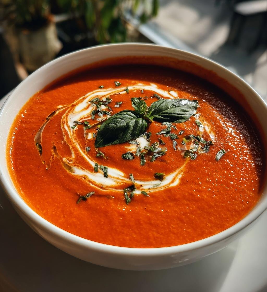 Slow Cooker Tomato Soup Recipe | Easy and Delicious Comfort Food - step by step