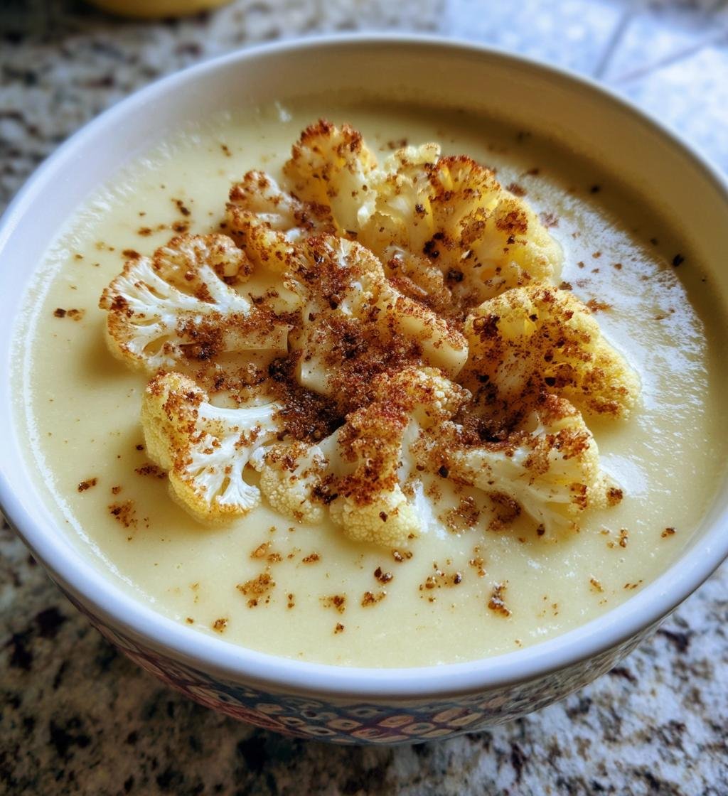 Creamy Cauliflower Soup Recipe – Deliciously Easy and Velvety Smooth