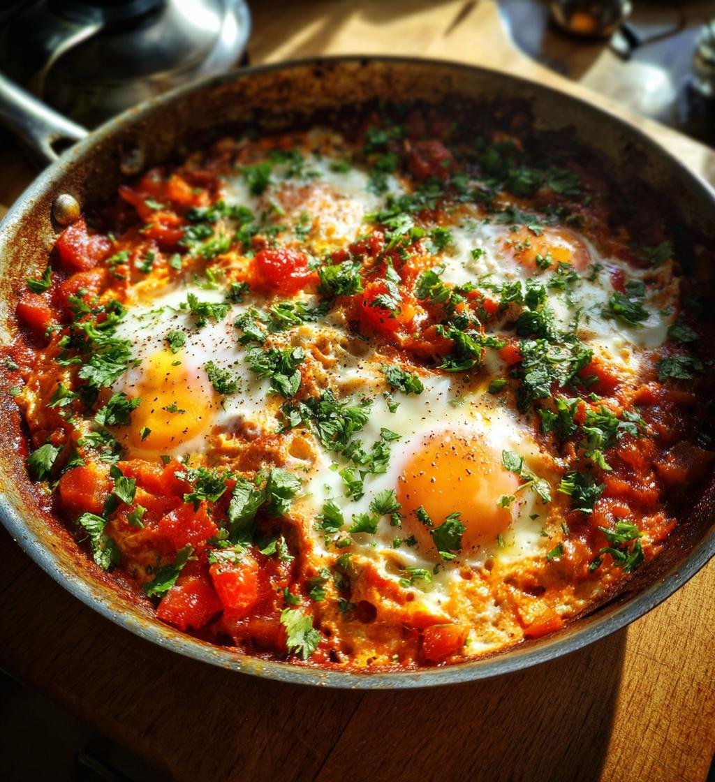 Shakshuka Recipe Easy One Pan: Delicious & Quick Breakfast - step by step