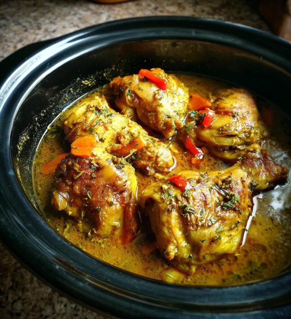 slow cooker chicken curry recipe