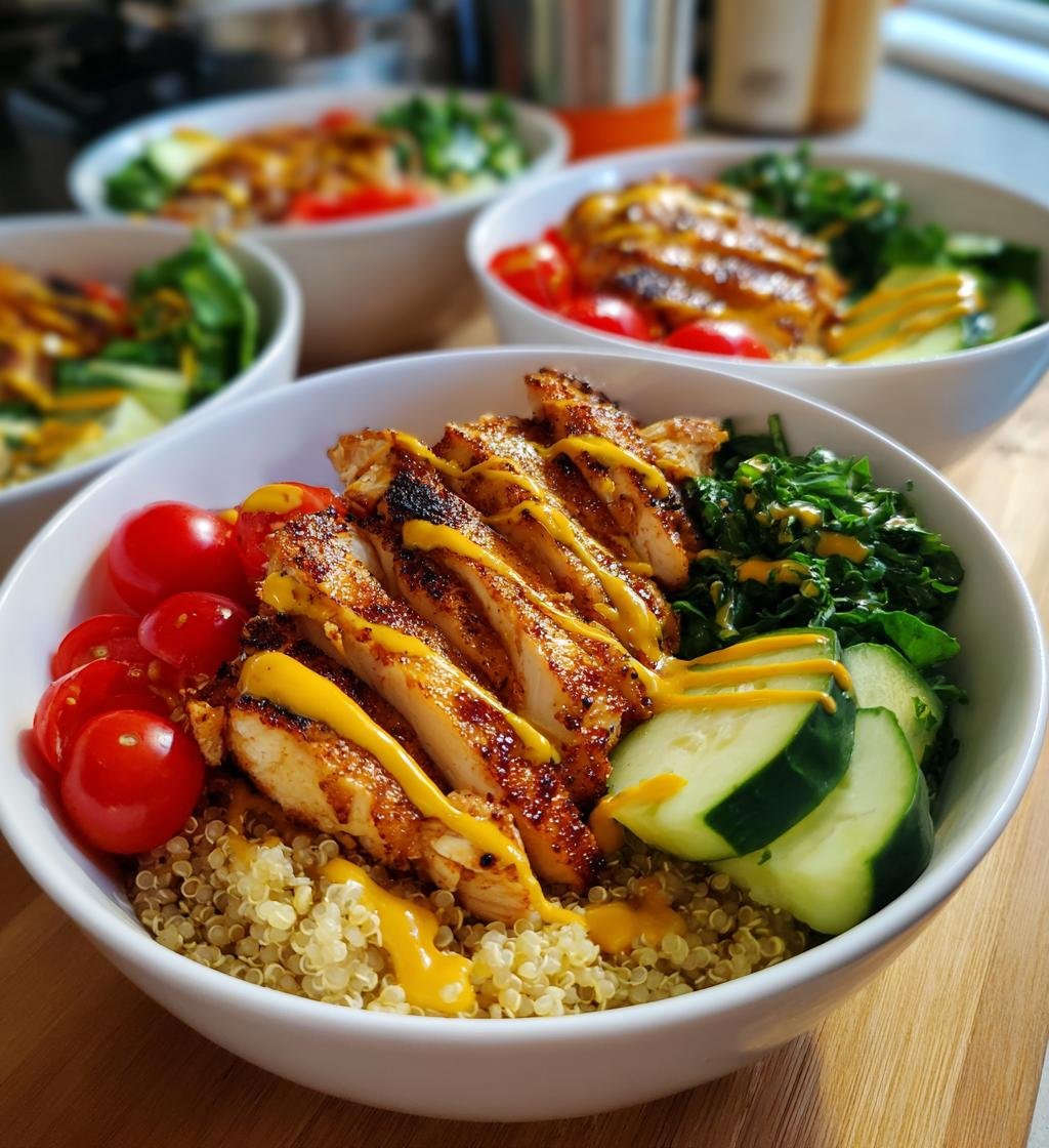Healthy Chicken Meal Prep Bowls: Easy, Delicious & Juicy Recipe