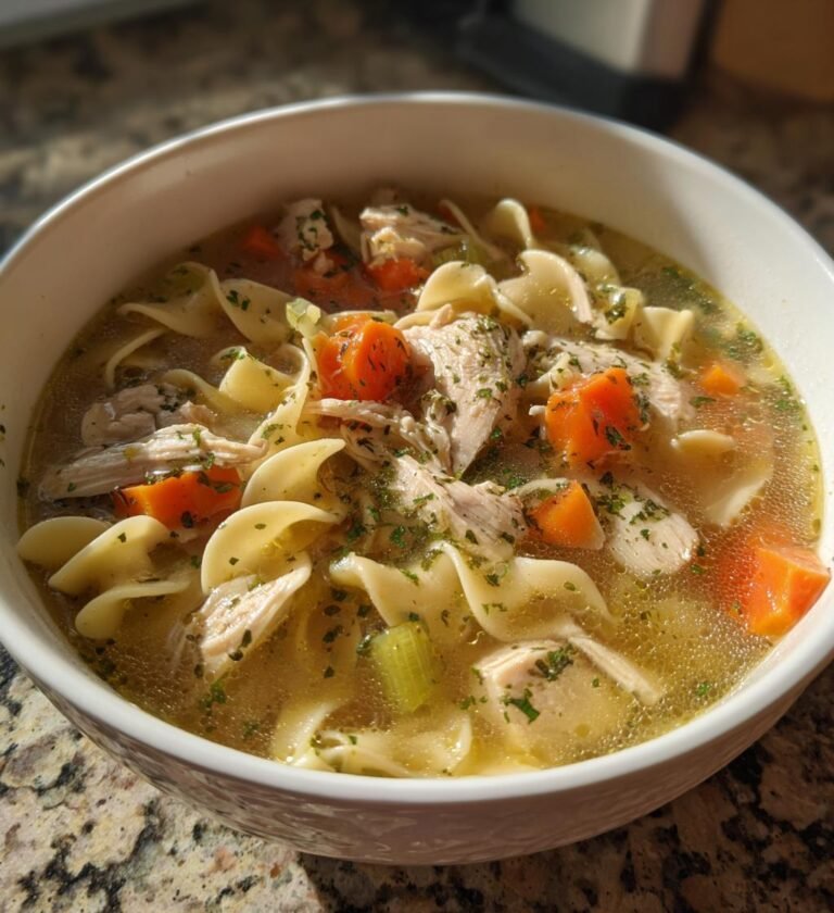 easy chicken noodle soup
