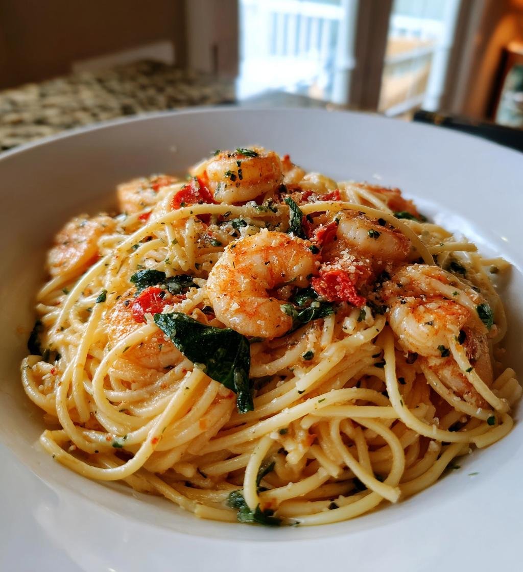 Lemon Garlic Pasta with Shrimp – Quick and Delicious Recipe - step by step