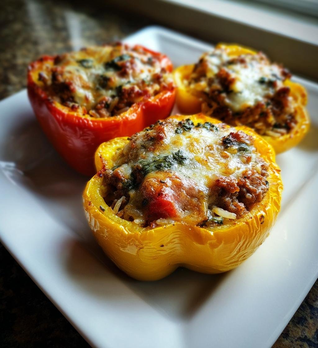 Baked Stuffed Bell Peppers: Easy and Delicious Comfort Food - step by step