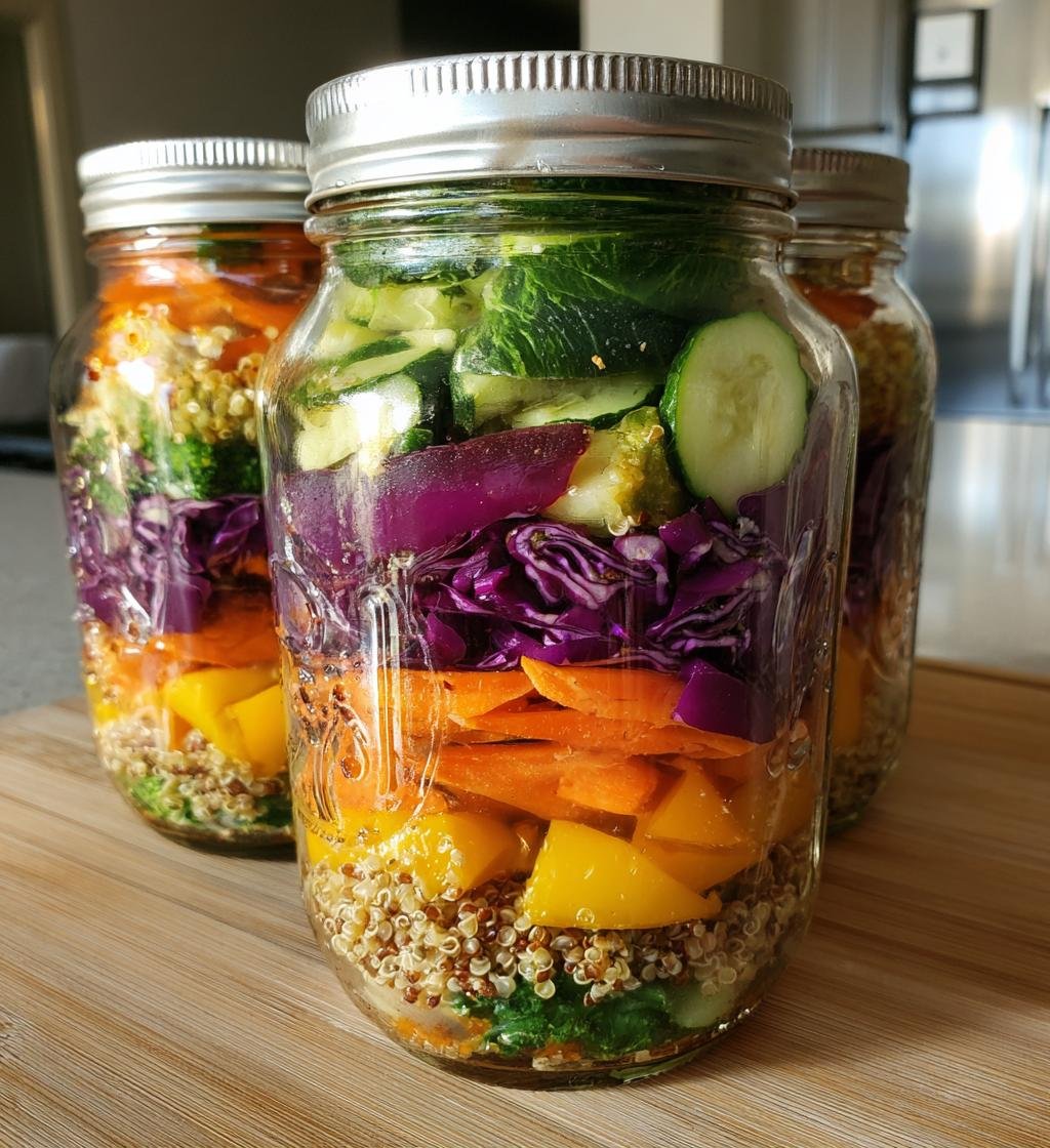 Meal Prep Salad Jars Recipe: Simple, Delicious, and Fresh - step by step