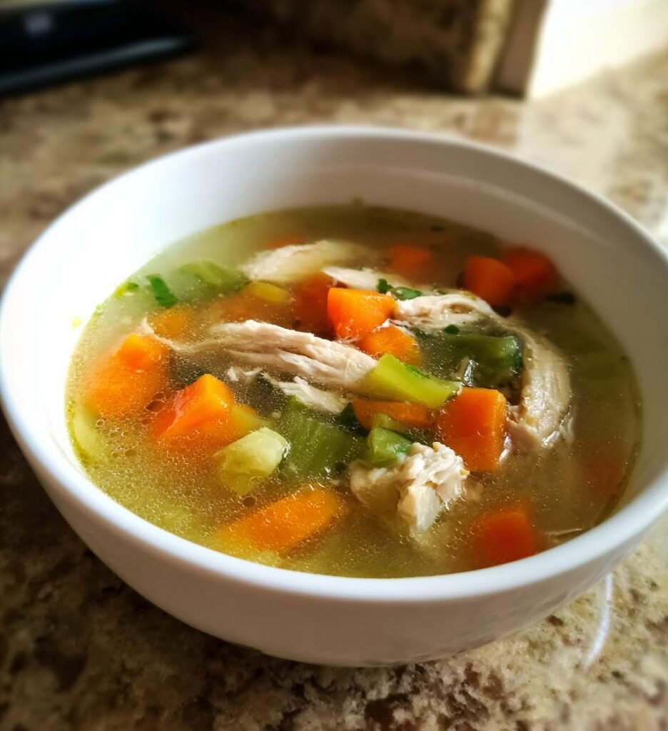 chicken and vegetable soup