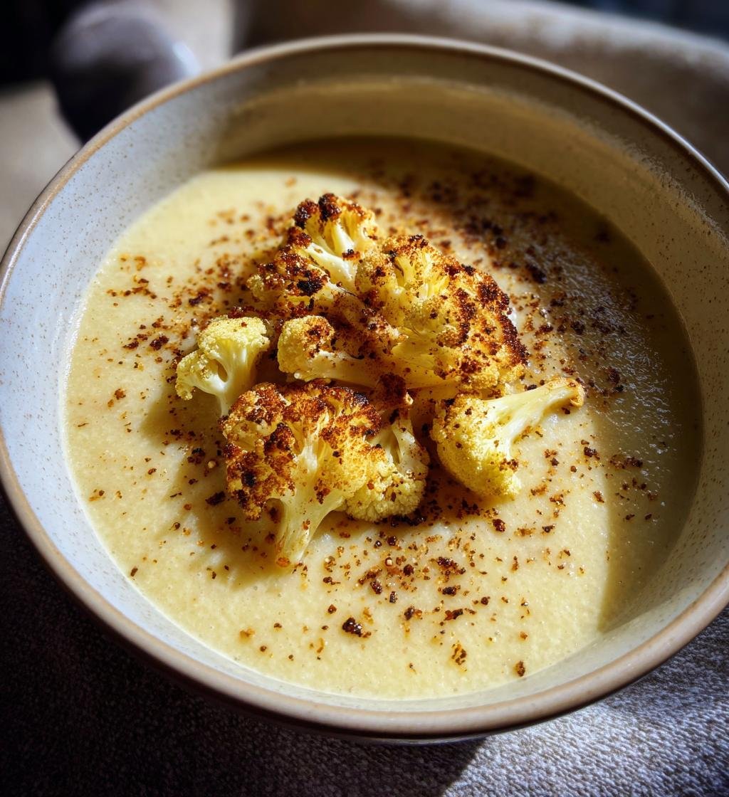 Creamy Cauliflower Soup Recipe – Deliciously Easy and Velvety Smooth - step by step