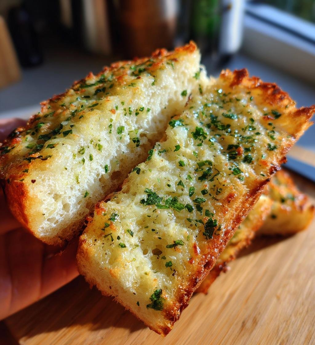 Garlic Bread Recipe Homemade – Crispy and Deliciously Easy - step by step