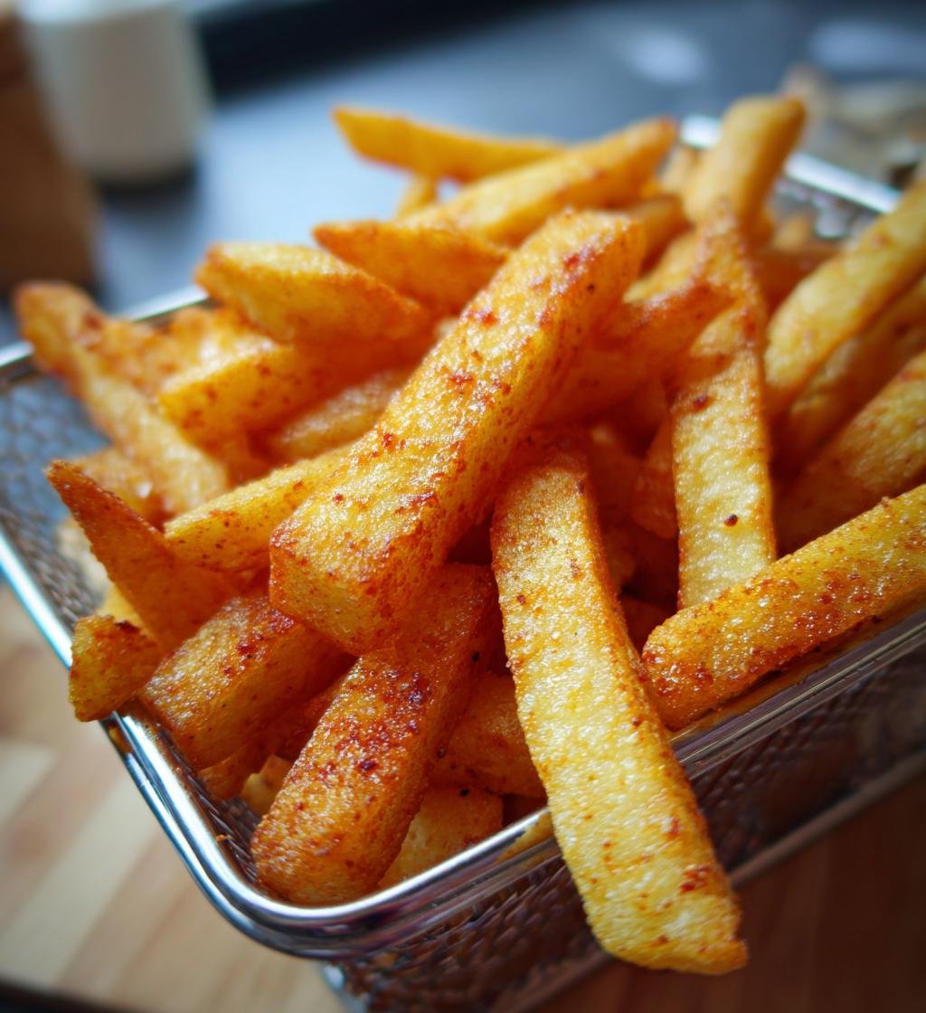 Air Fryer French Fries Crispy Recipe - Quick & Delicious Homemade Fries