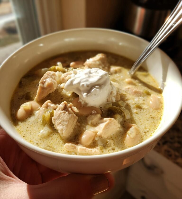 creamy white chicken chili