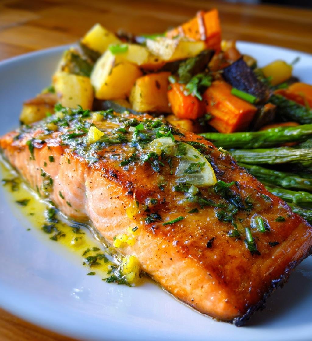 Baked Salmon with Lemon Butter: Easy & Delicious Recipe