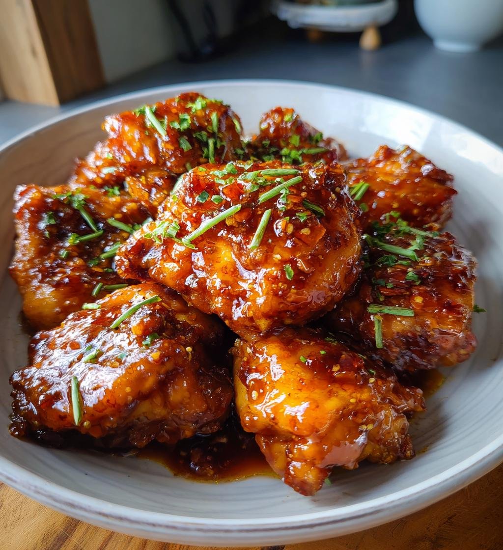 Honey Garlic Chicken Thighs - Juicy and Deliciously Easy Recipe