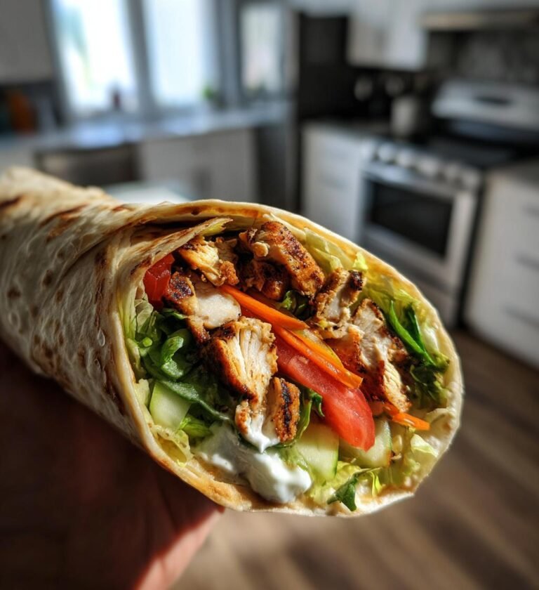 grilled chicken wrap recipe easy