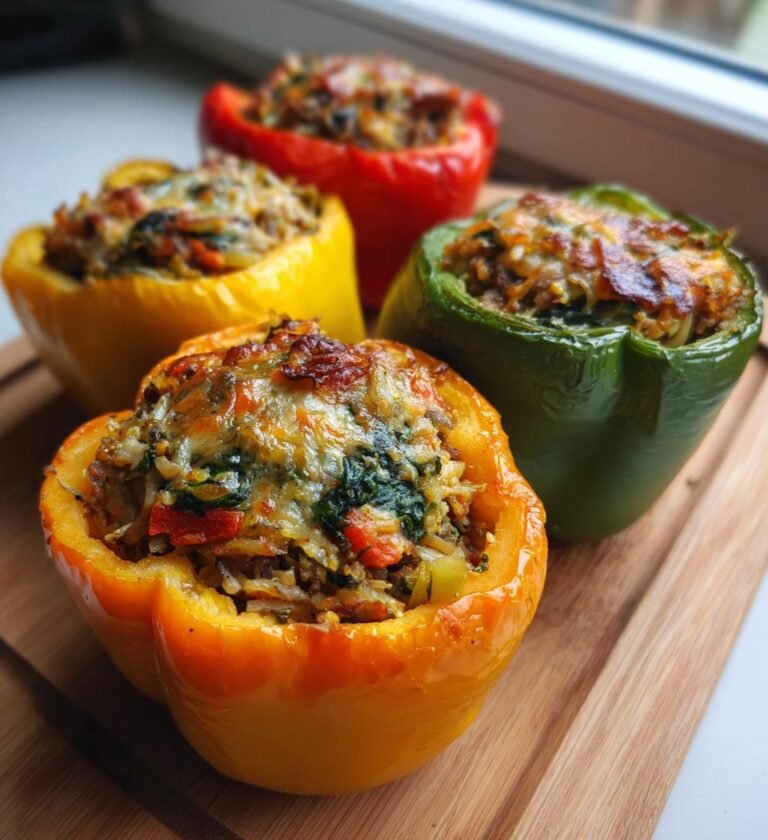 stuffed bell peppers vegetarian