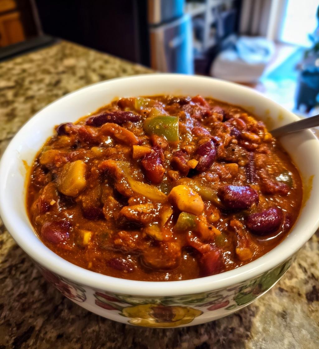 Vegetarian Chili Recipe Hearty & Delicious - Quick & Easy Meal - step by step