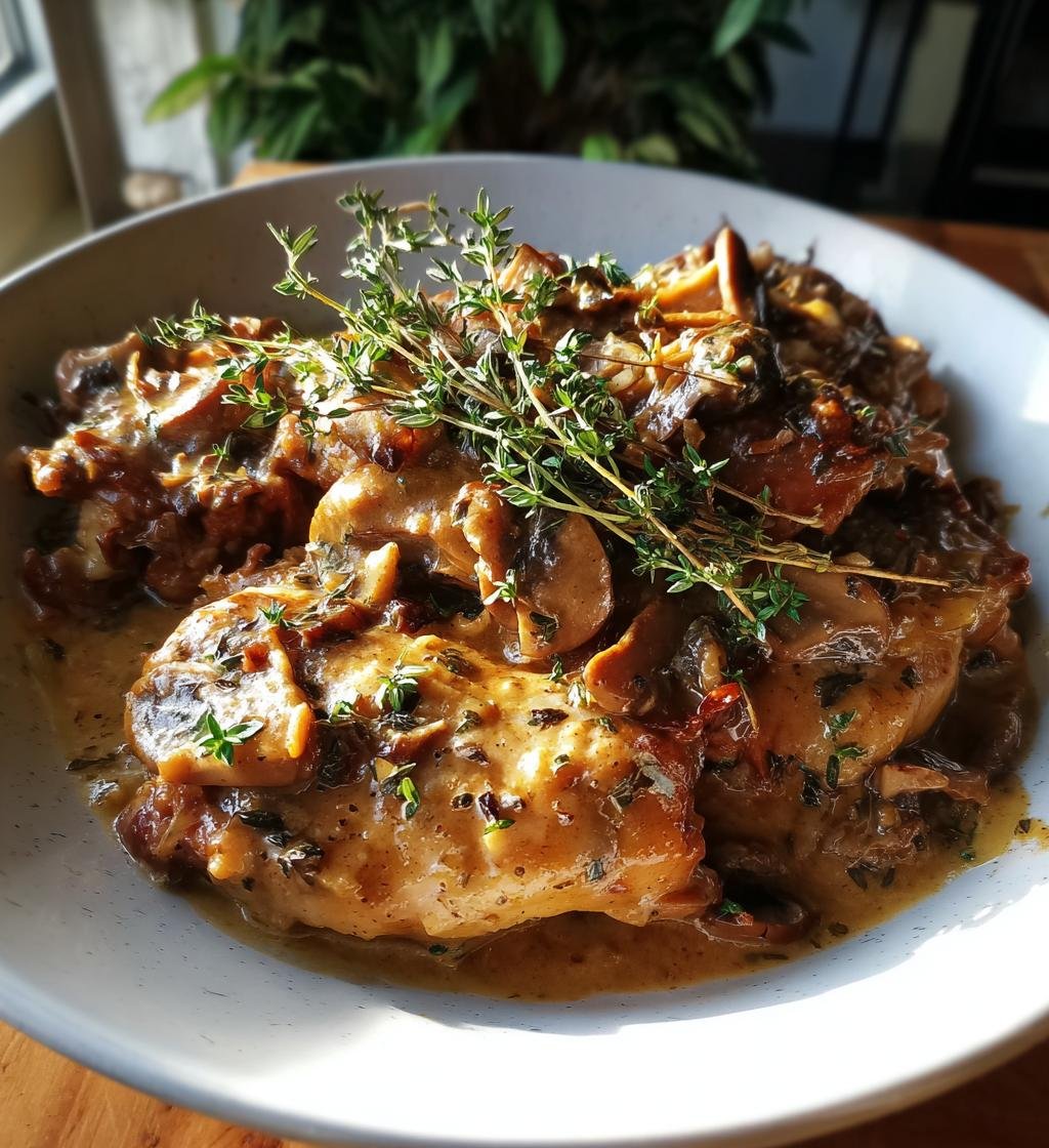 Creamy Chicken Marsala Recipe - Easy & Delicious Dinner Idea