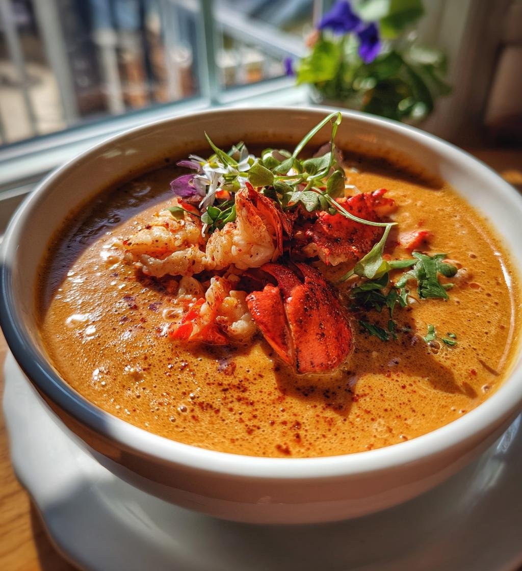 Creamy Lobster Bisque Recipe - The Best Easy Seafood Soup