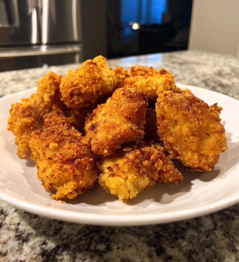 air fryer popcorn chicken recipe easy