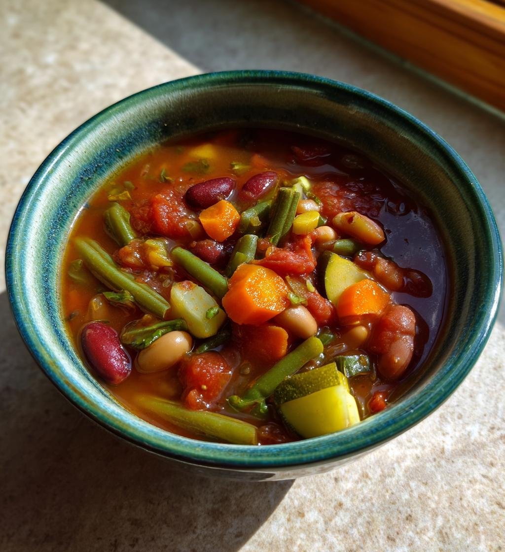 Slow Cooker Minestrone Soup Recipe - Easy & Delicious Comfort Food