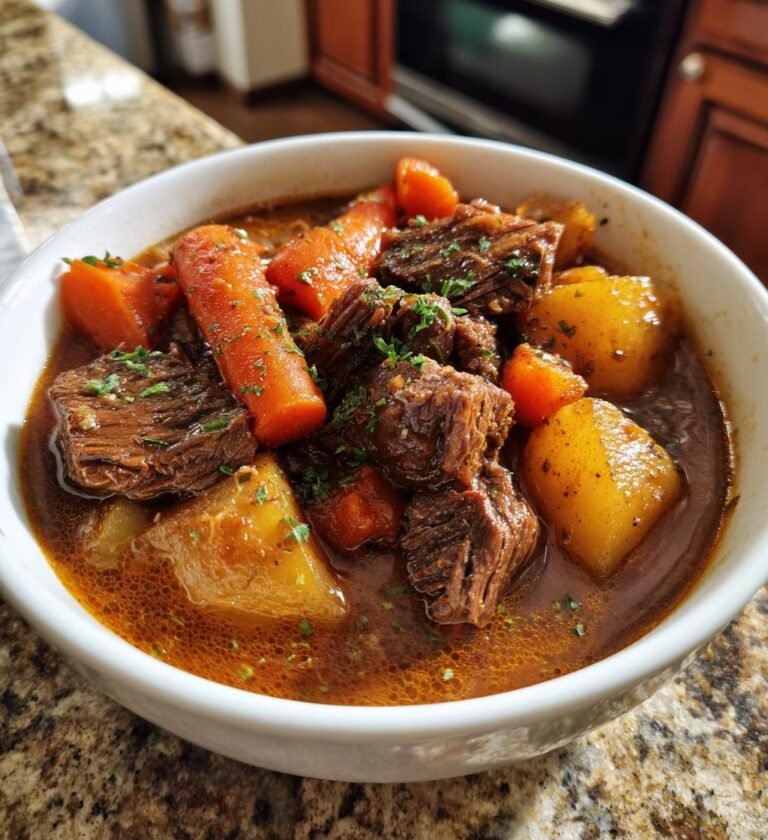 slow cooker beef stew recipe crockpot