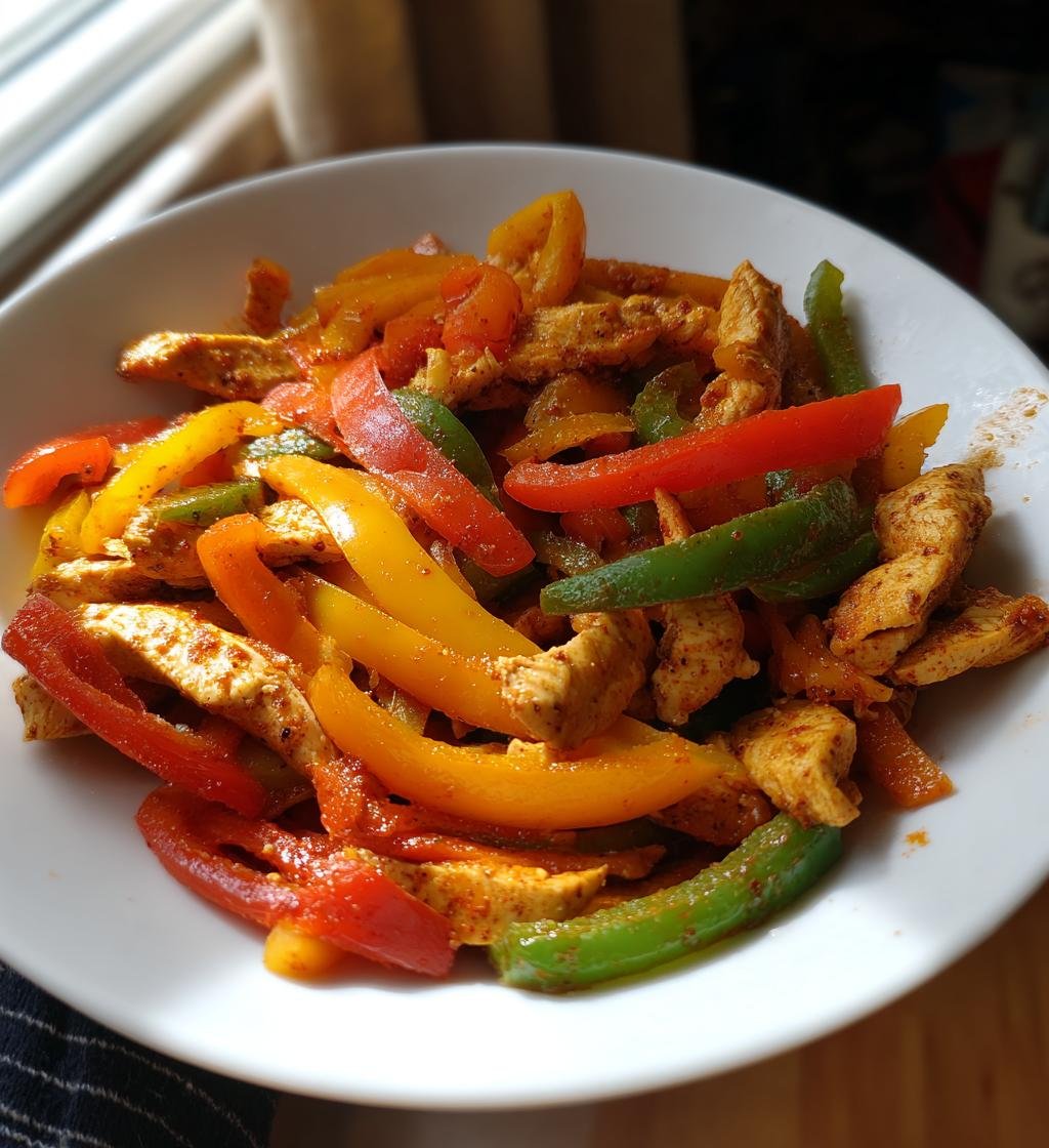 Air Fryer Chicken Fajitas Recipe Easy – Juicy & Delicious!