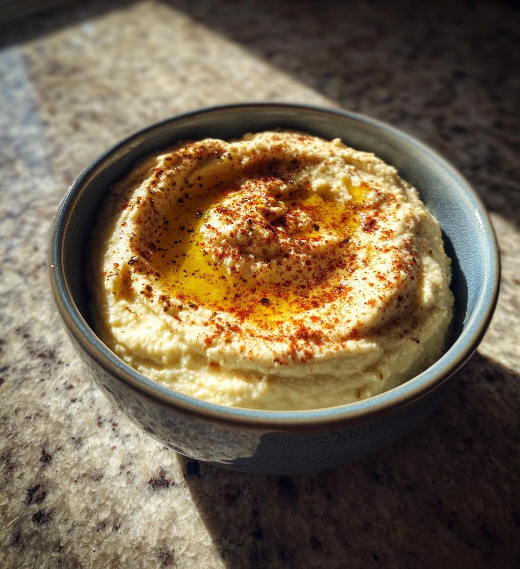 Hummus Recipe Easy Homemade Creamy: The Best Dip You'll Ever Make