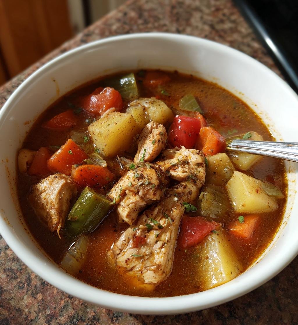 Slow Cooker Chicken Stew Recipe: Hearty, Homemade & Delicious
