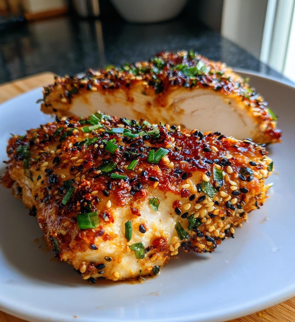 Air Fryer Everything Bagel Chicken Recipe – Juicy, Easy, and Delicious